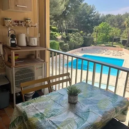 Lejlighed Cocon Des Pins 4 Personnes, Piscine, Mer, Clim, Wifi